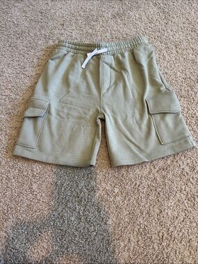 Little Bipsy Olive Green Cargo Shorts for Kids